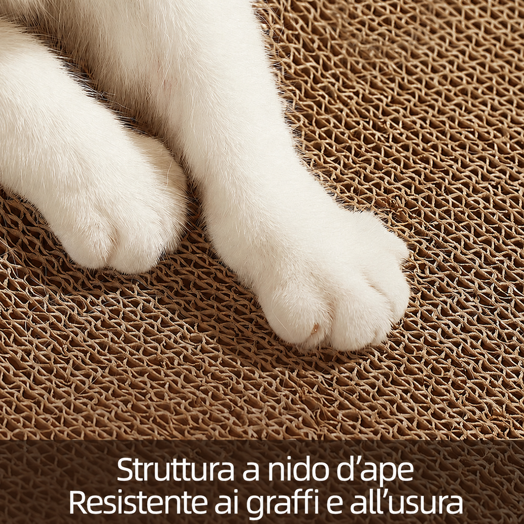 Tiragraffi 2 in 1 con Cuccia Integrata per Gatti — foto 3