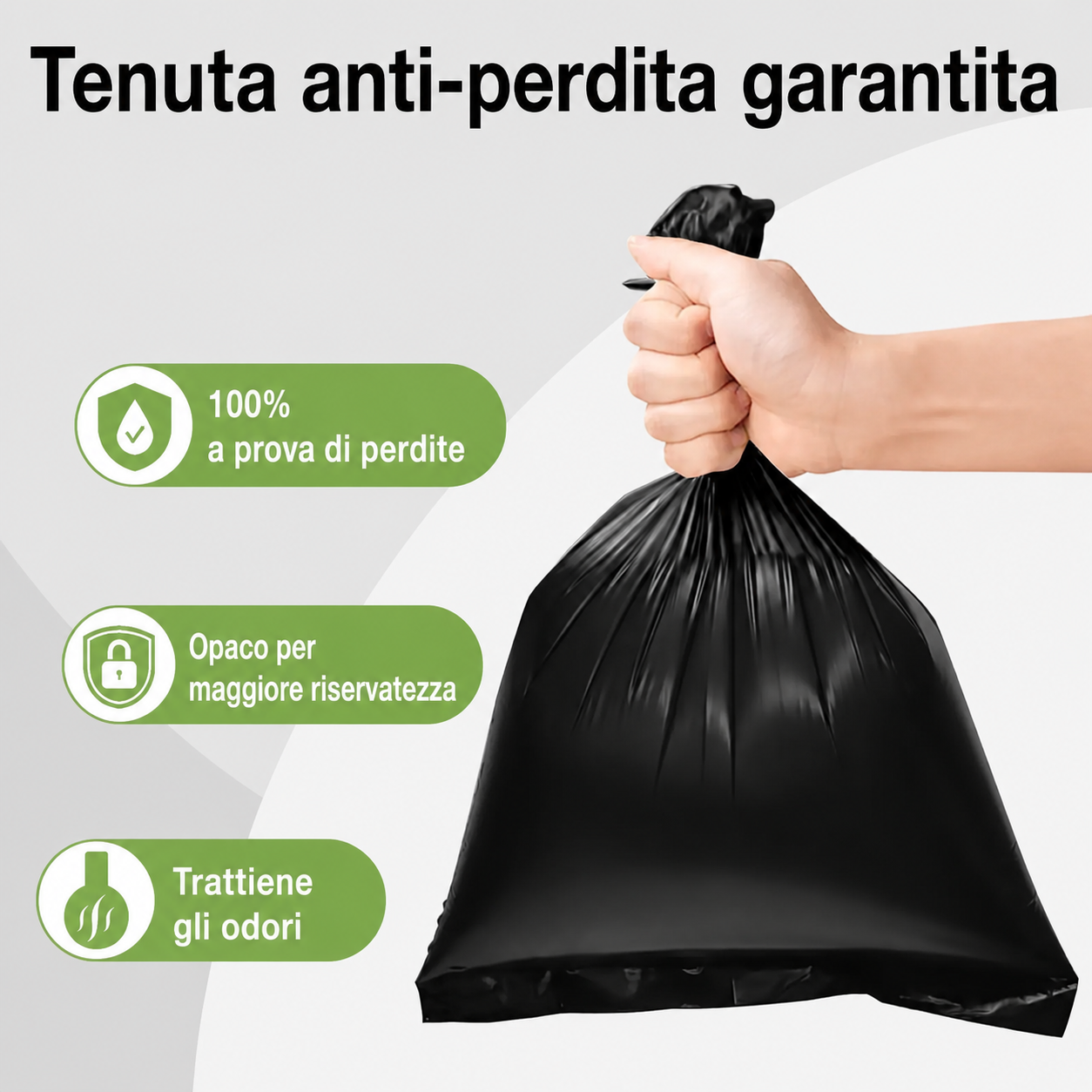 Sacchetti Igienici Impermeabili per Cani in Rotoli