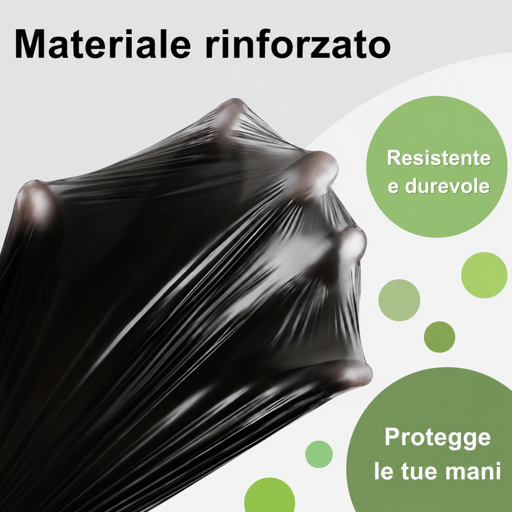 Sacchetti Igienici Impermeabili per Cani in Rotoli