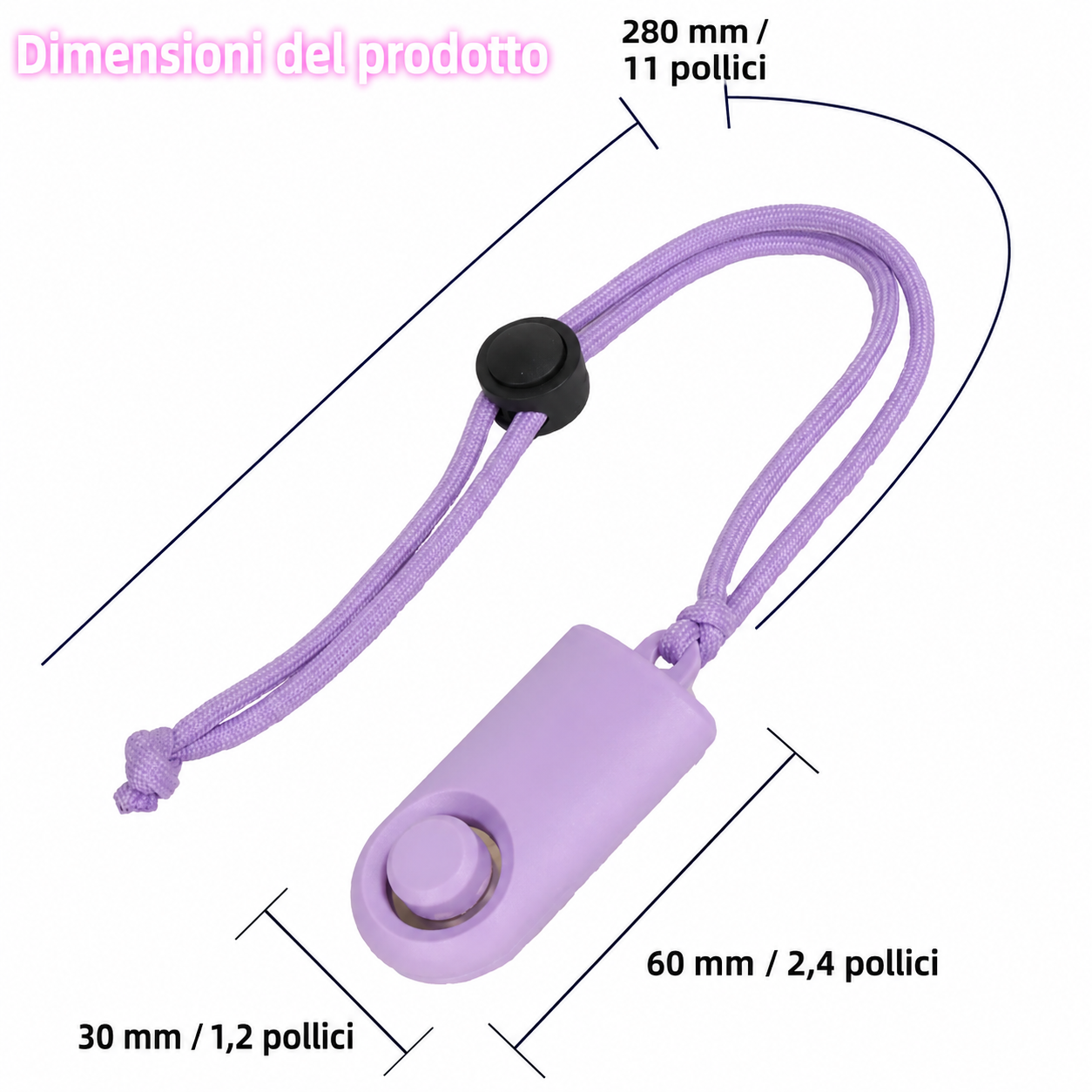 Clicker da Addestramento per Cani e Gatti con Cordino