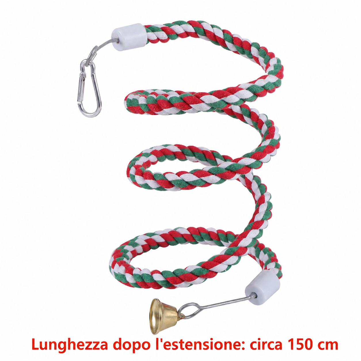 Set di Giochi da Gabbia per Pappagalli di Piccola Taglia