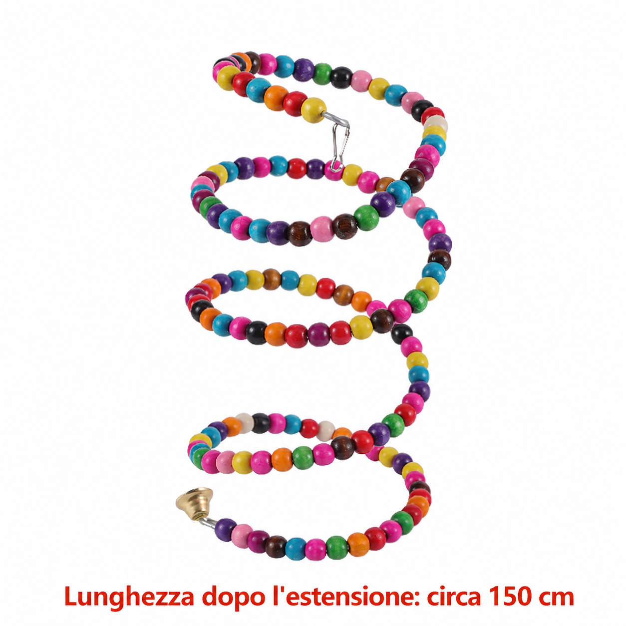 Set di Giochi da Gabbia per Pappagalli di Piccola Taglia