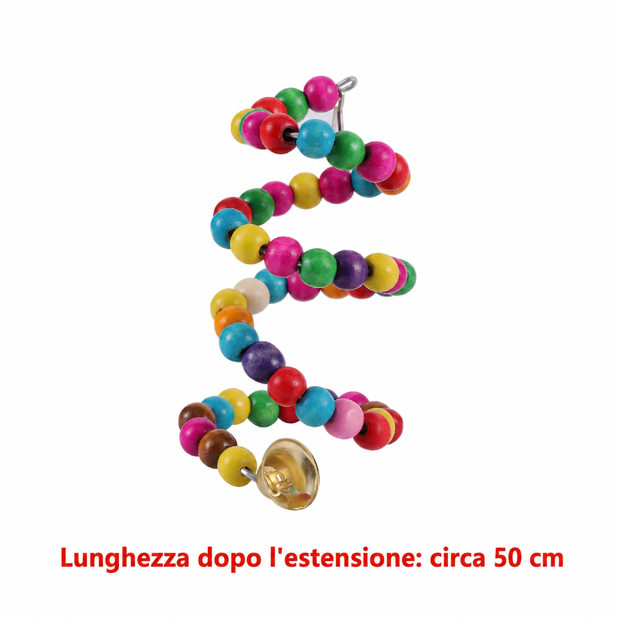 Set di Giochi da Gabbia per Pappagalli di Piccola Taglia
