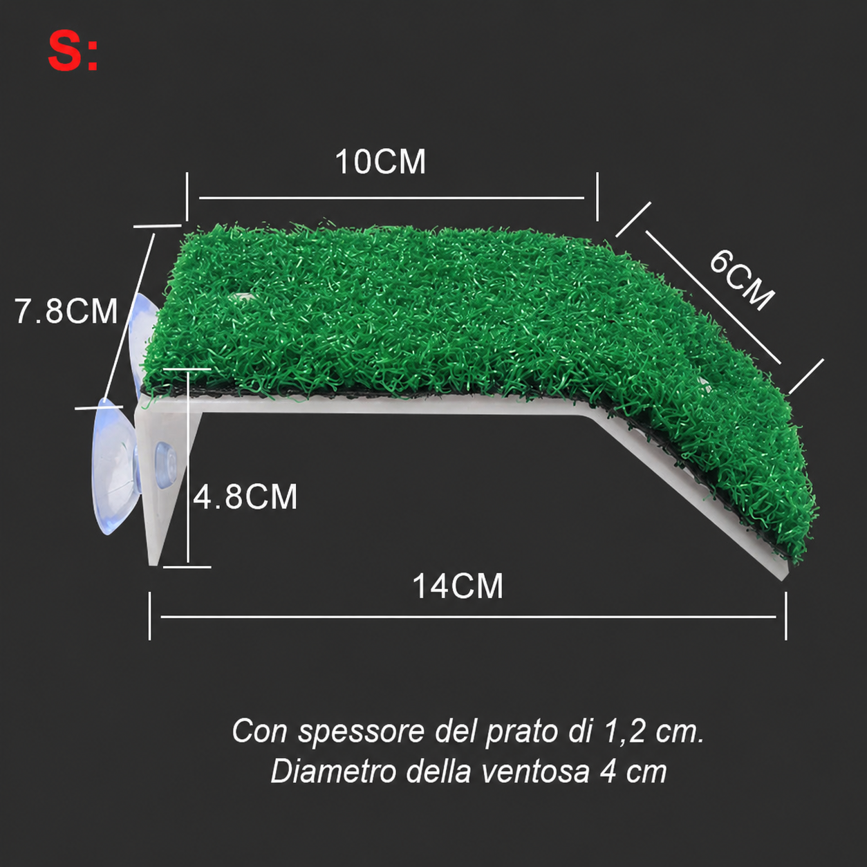 Piattaforma Galleggiante con Rampa per Tartarughe d'Acqua