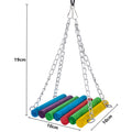 Set di Giochi da Gabbia per Pappagalli di Piccola Taglia