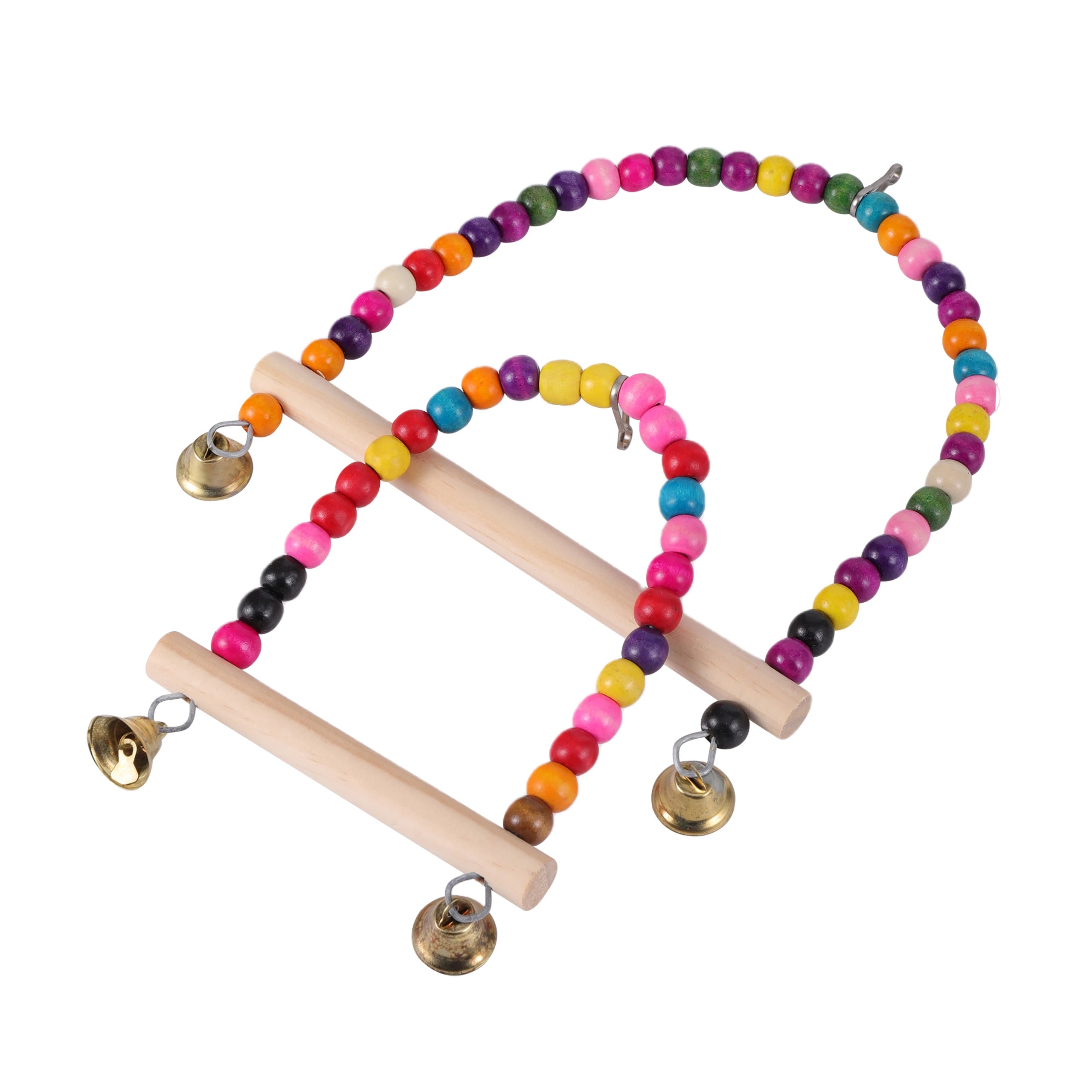 Set di Giochi da Gabbia per Pappagalli di Piccola Taglia