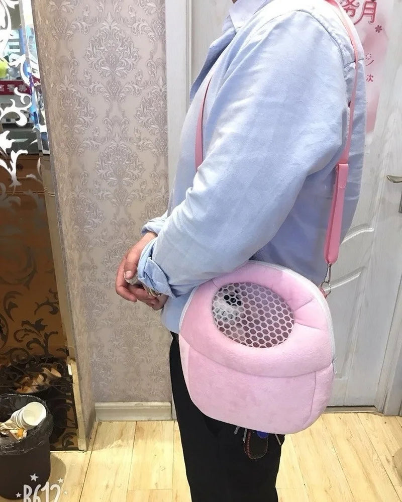 Borsa Trasportino Traspirante per Piccoli Roditori