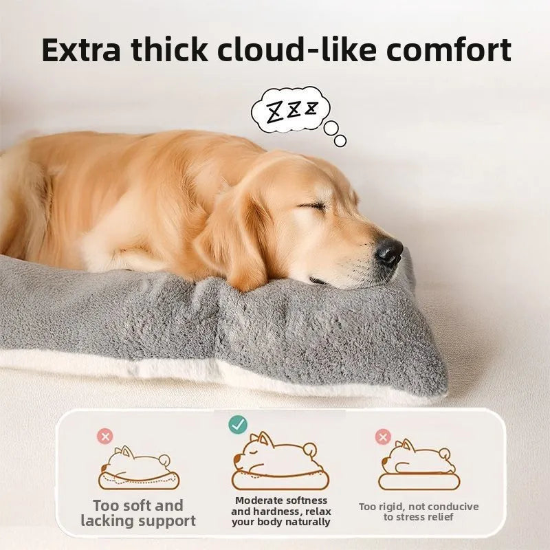 Materasso Cuccia Extra Large in Peluche per Cani