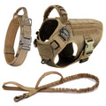 Pettorina Tattica Militare con Tasche Molle per Cani Grandi