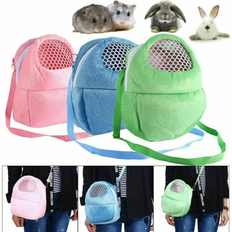 Borsa Trasportino Traspirante per Piccoli Roditori
