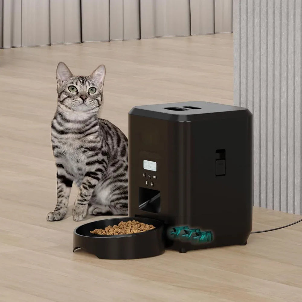 Distributore Automatico di Crocchette Programmabile per Cani e Gatti