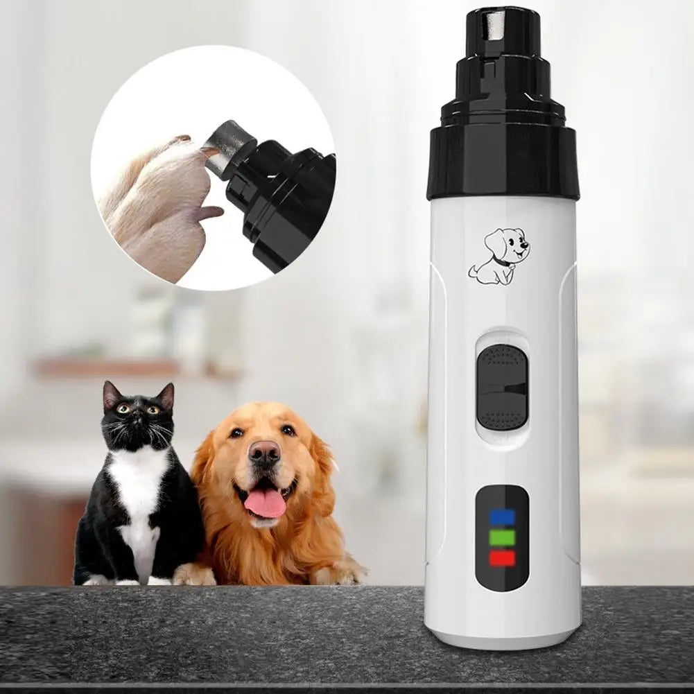 Limatrice Elettrica Silenziosa per Unghie di Cani e Gatti