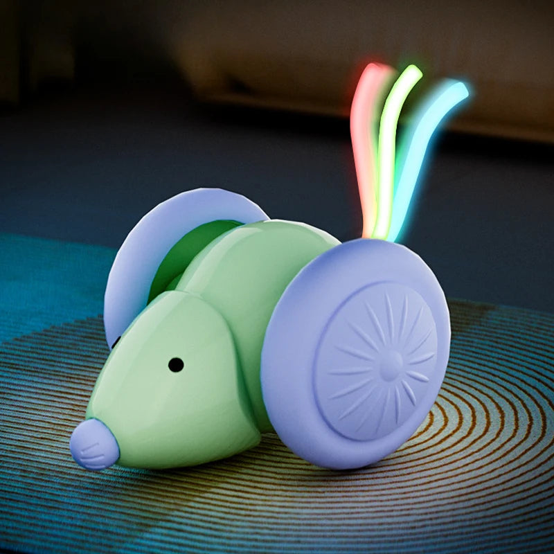 Topolino Elettrico Interattivo Ricaricabile per Gatti