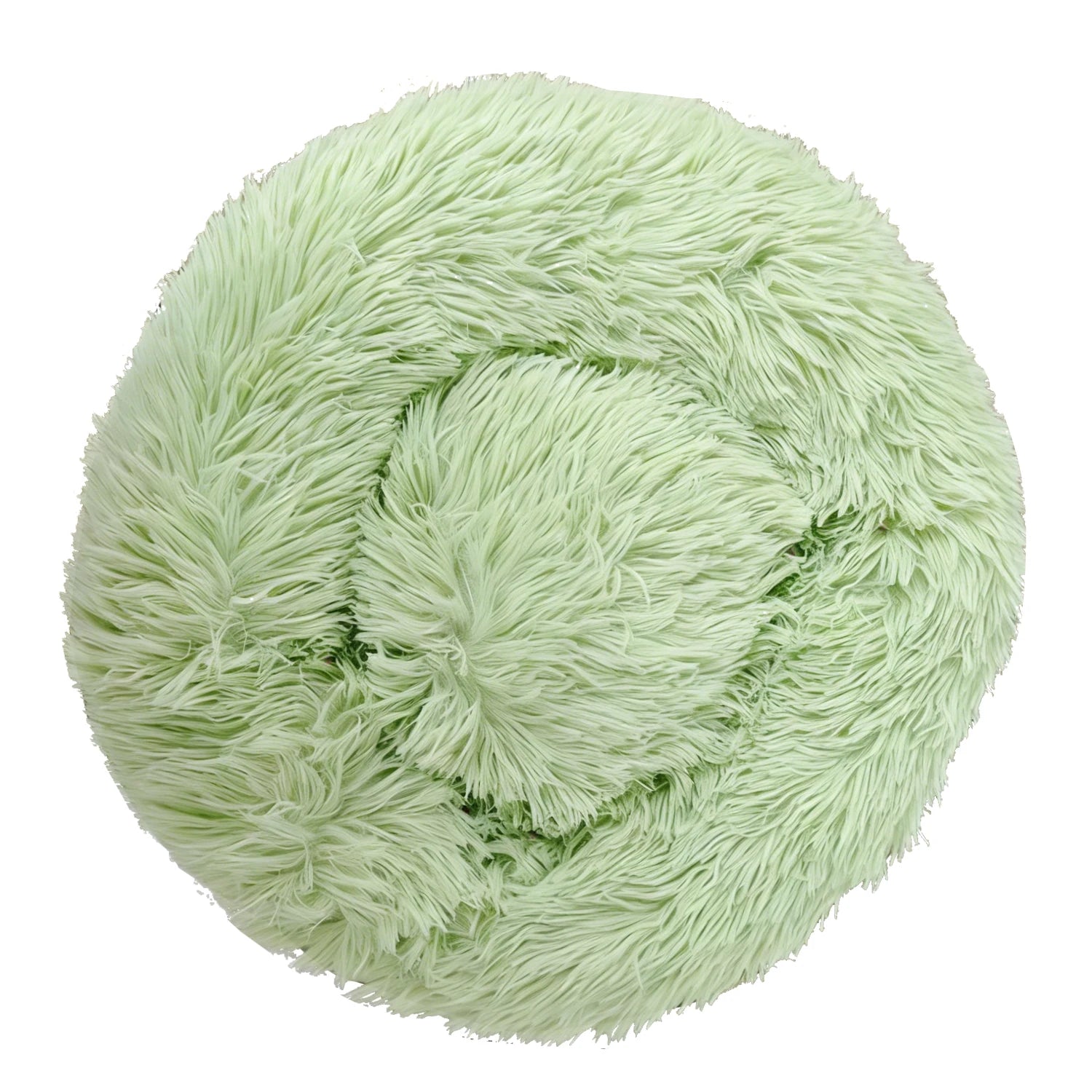 Cuccia Rotonda in Peluche Lavabile per Cani e Gatti