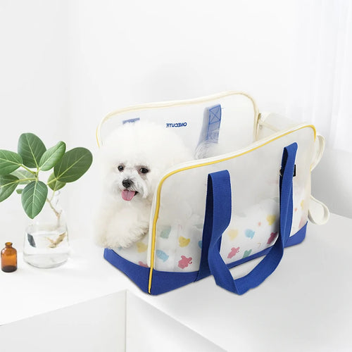 Borsa Trasportino Trasparente per Cani e Gatti fino a 6 kg