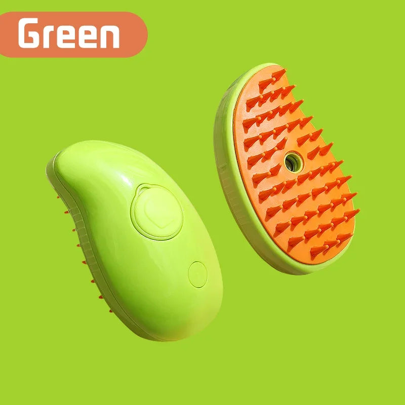 Spazzola Massaggiante 3 in 1 con Vaporizzatore