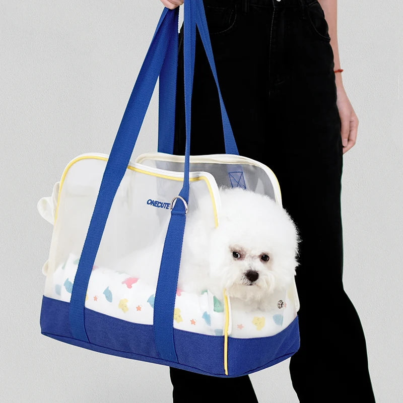 Borsa Trasportino Trasparente per Cani e Gatti fino a 6 kg