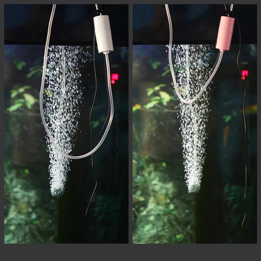 Pompa d'Aria USB Silenziosa per Acquari