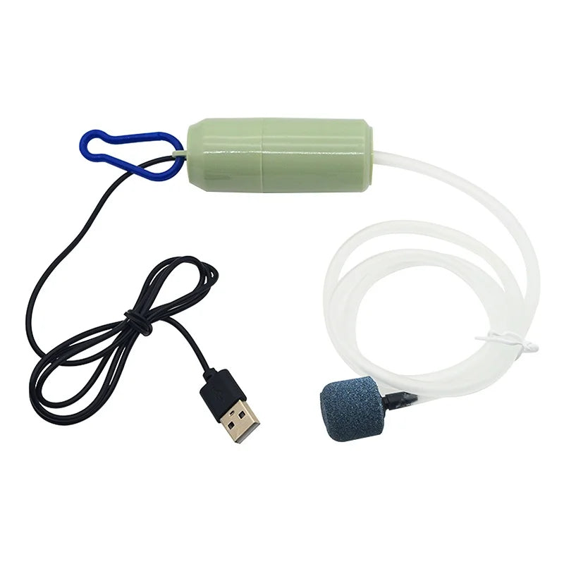 Pompa d'Aria USB Silenziosa per Acquari