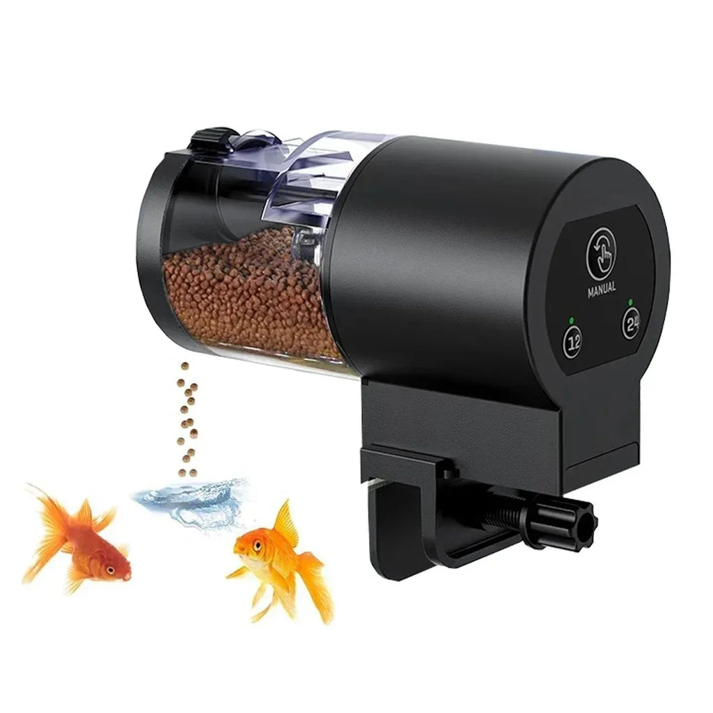 Mangiatoia Automatica Programmabile da 100 ml per Acquari